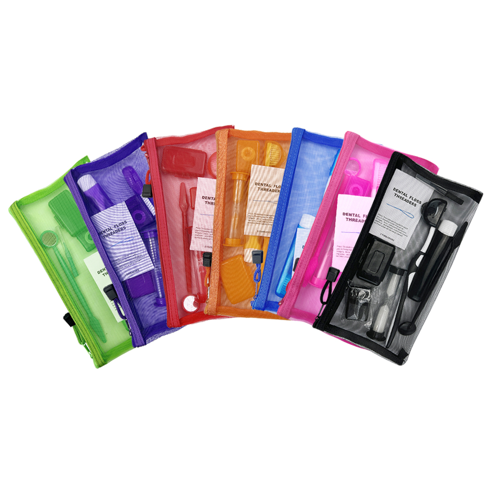 Waxing Kit Home - 8 sztuk/zestaw zestaw szczoteczek ortodontycznych do