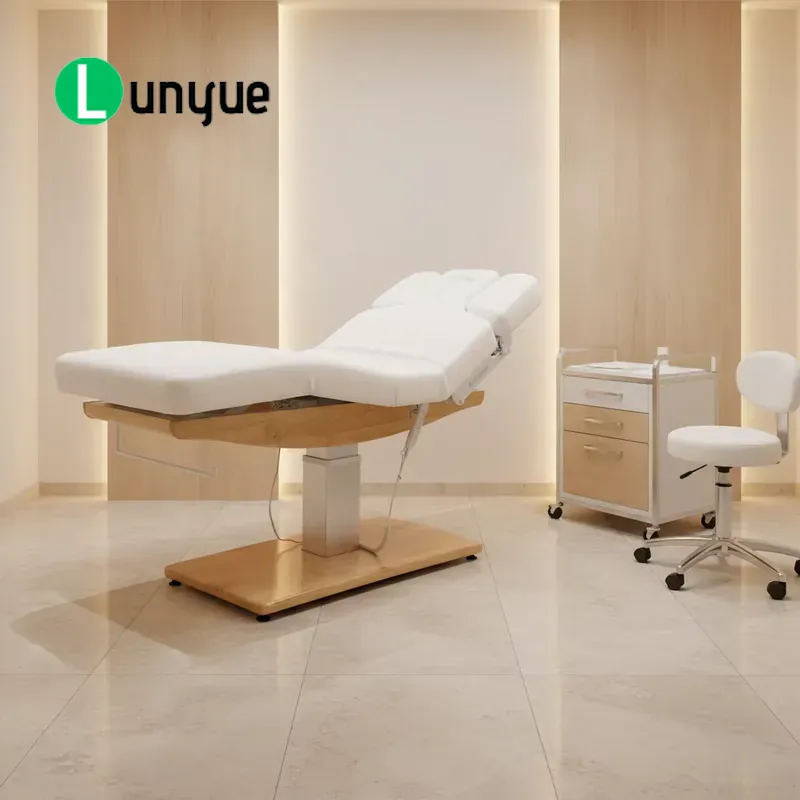 Białe, luksusowe łóżko kosmety – Wellness Spa And Massage recenzja i cena