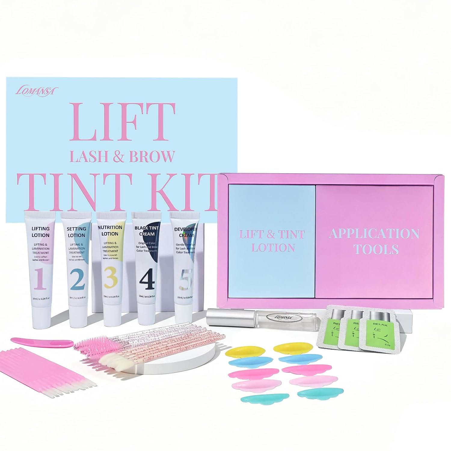 Lomansa Lash Lift i Zestaw do  – Lash Lift Kit recenzja i cena